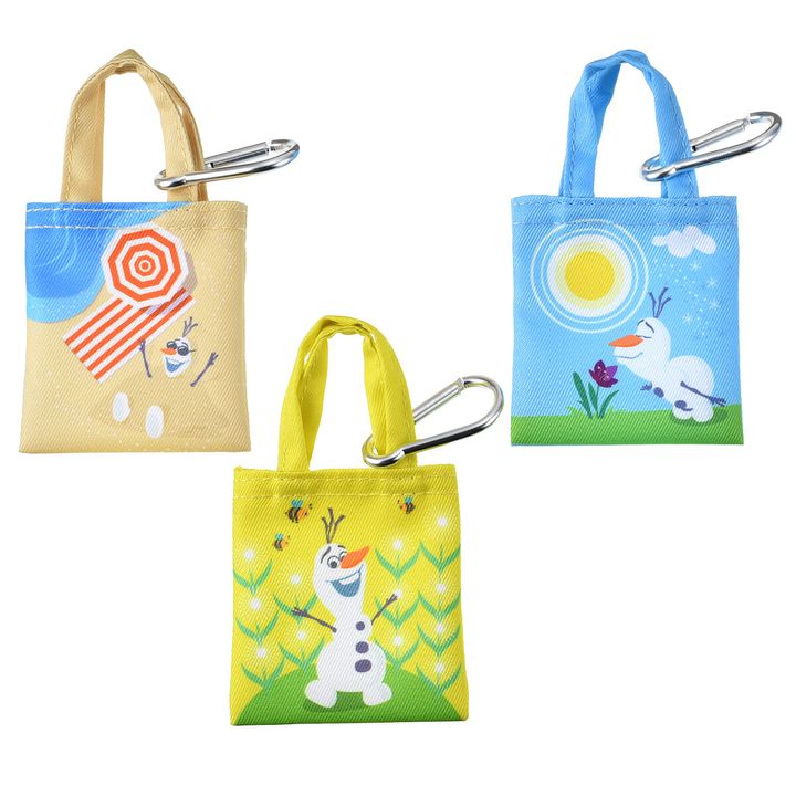 オラフ＆シーガル シークレットトートバッグ ミニ カラビナ付き MY PAL OLAF02