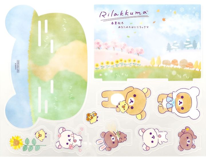 アクリルスタンド（組立前）