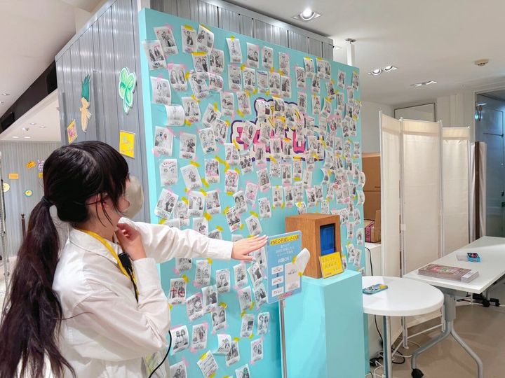 レシート式の写真機も