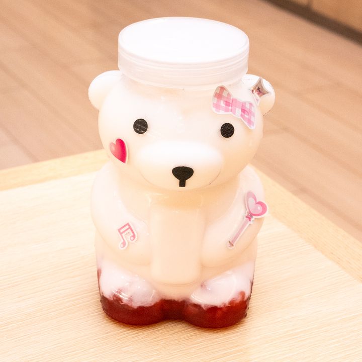 くまちゃんいちごミルク2