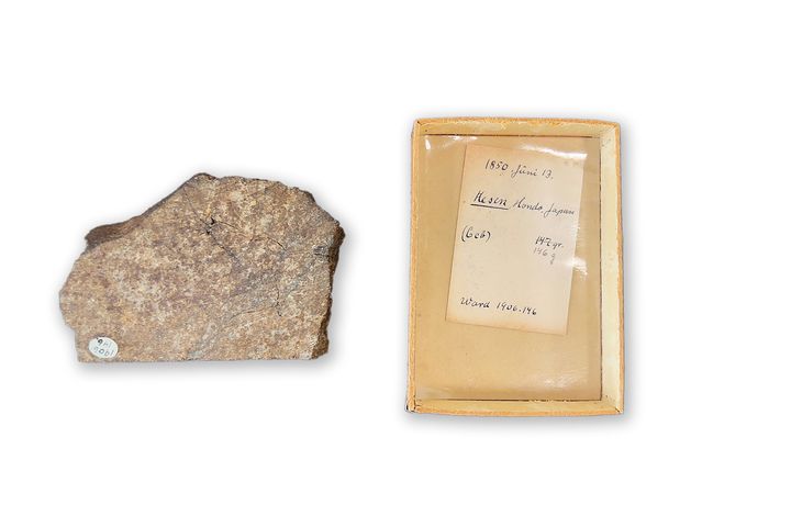 気仙隕石の一部