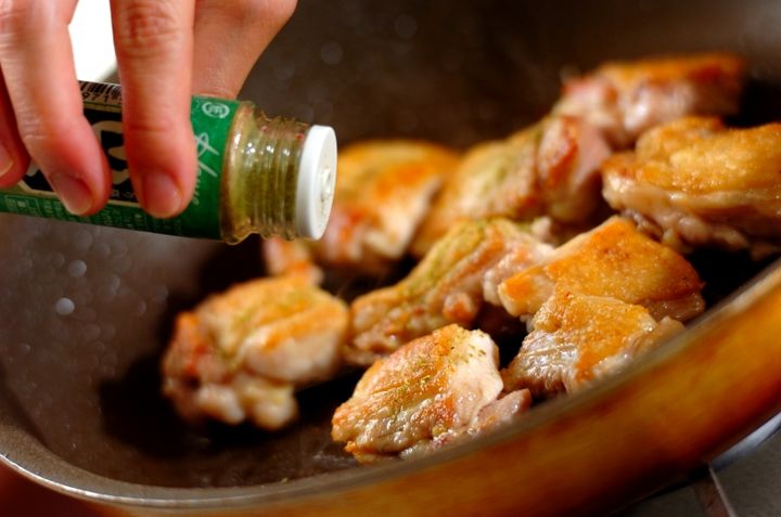 鶏肉の山椒焼きの作り方2