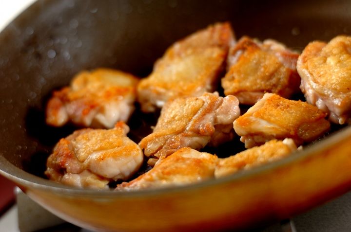 鶏肉の山椒焼きの作り方1