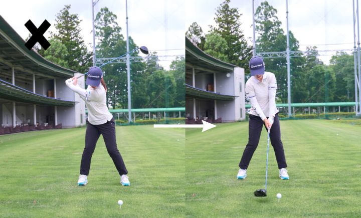まっすぐ飛ばしたいティーショット！女子プロが実践するドライバーの練習法