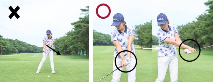 まっすぐ飛ばしたいティーショット！女子プロが実践するドライバーの練習法