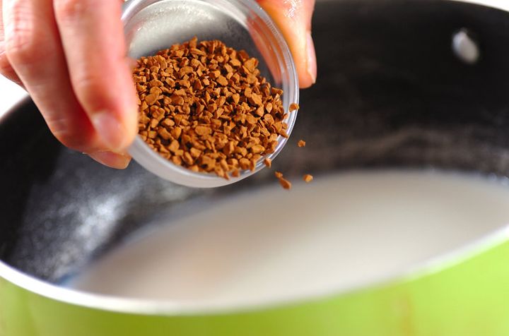 ミルクコーヒーゼリーの作り方1