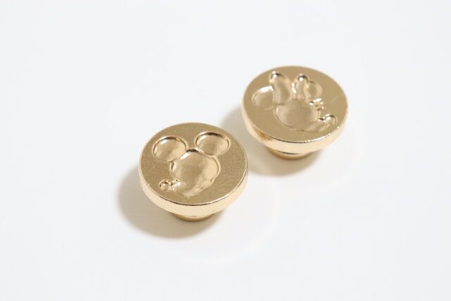 ダイソー スタンプヘッド、シーリングスタンプ用（ミッキー／ミニー） デザイン