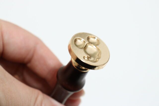 ダイソー スタンプヘッド、シーリングスタンプ用（ミッキー／ミニー） 別売りハンドル