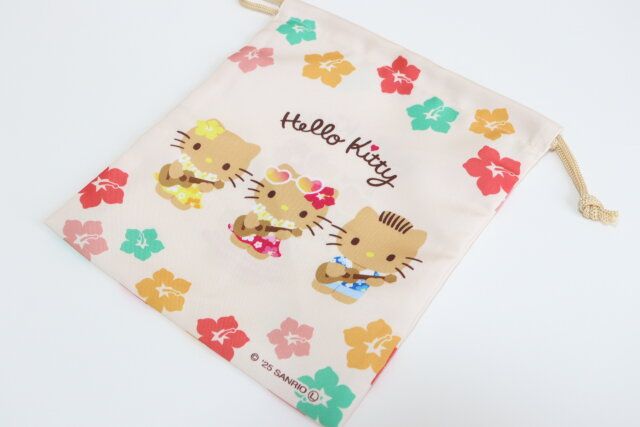 ダイソー ハローキティ 巾着 デザイン ダニエル ミミィ