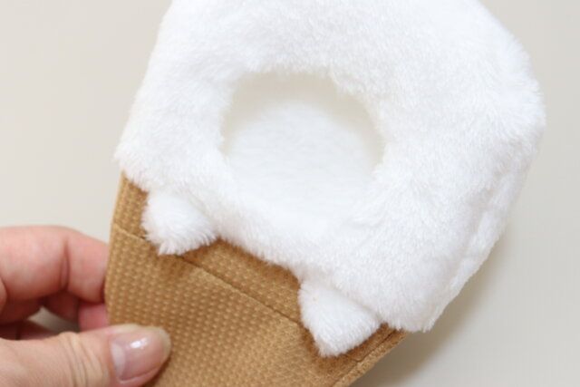 ぬいプラスきぐるみアイスクリーム デザイン