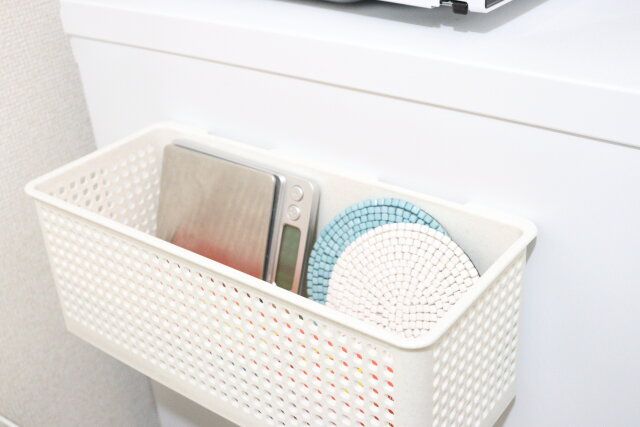 マグネット バスケットS アイボリー4