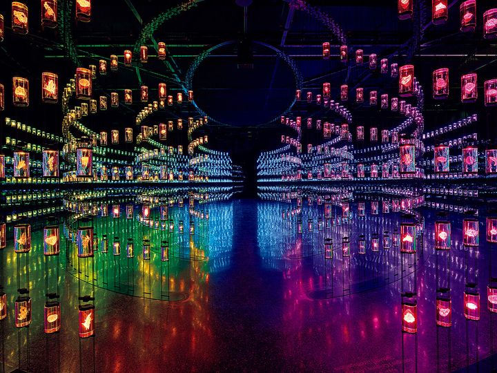 未来博物館〈アラブ首長国連邦〉内観