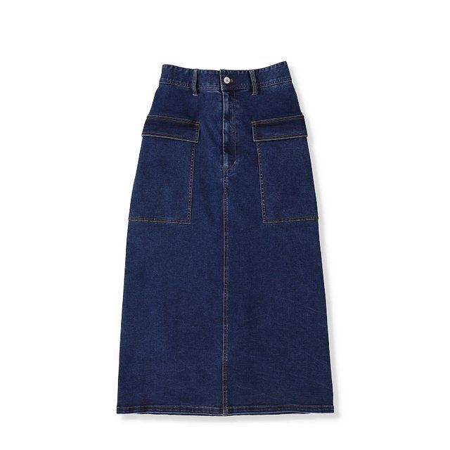 しまむらのナローデニムスカート
