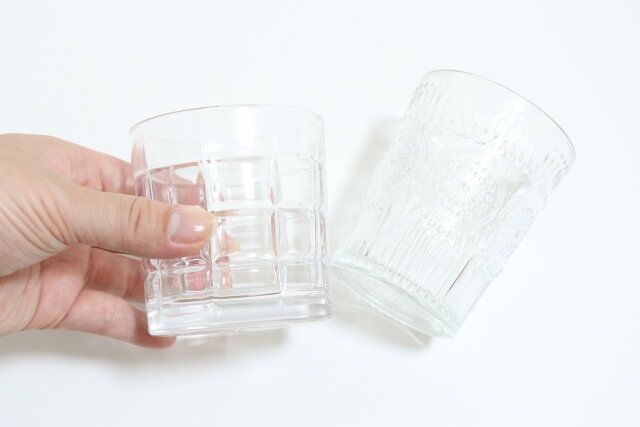 セリアおしゃれ高見えグラス2種