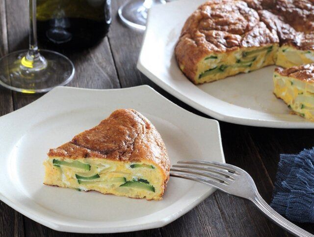 じゃがいもとズッキーニのトルティージャ