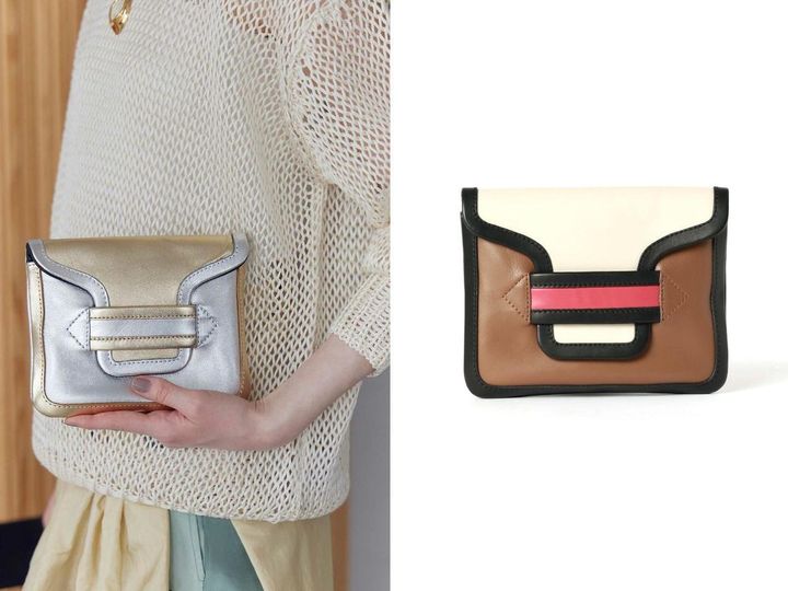 画像: 「アルファポーチ」[縦14×横18.5×マチ3cm]各￥72,600 出典：パリゴ