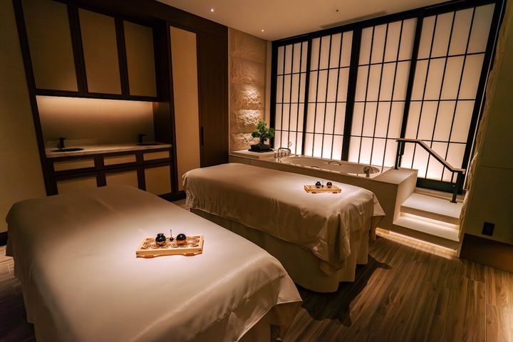 スパのカップルルーム