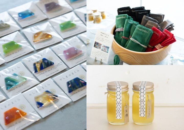 アートな交流スポット「やしまーる」で、パノラマに広がる香川県・屋島の景色と瀬戸内海を見渡す