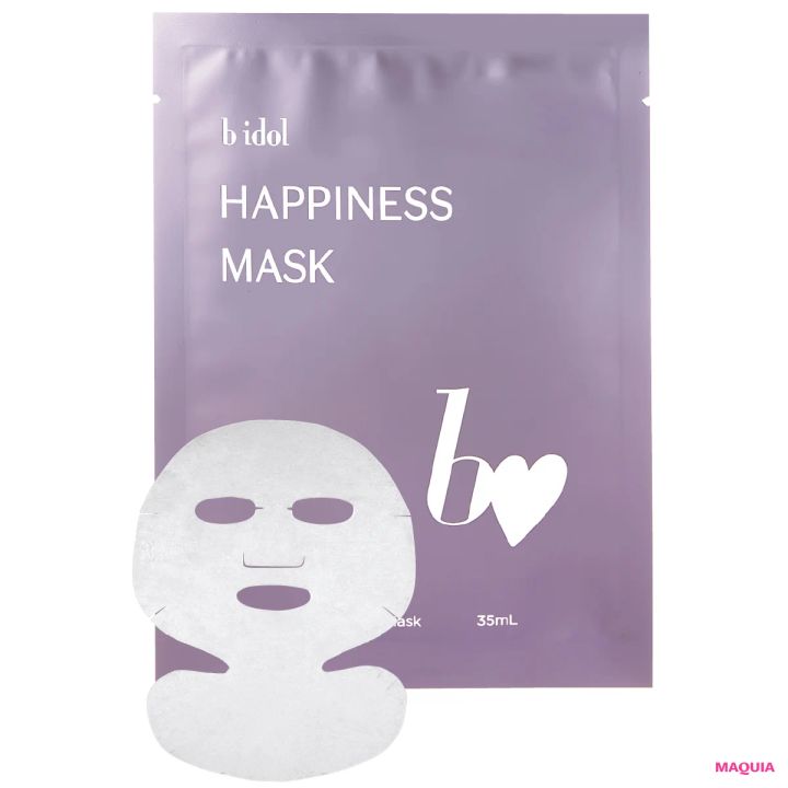 マキア 吉田朱里 シートマスク b idol ハピネスマスクR
