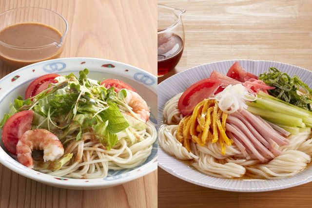 アレンジはサラダ風が人気