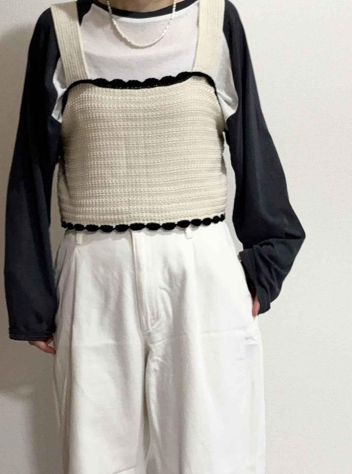 画像: ビスチェ ✕ シアーロンT