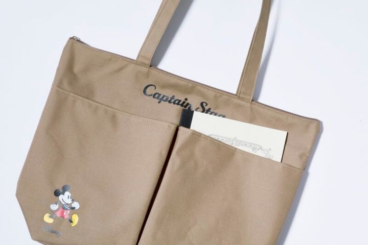 大きなポケットが使いやすい