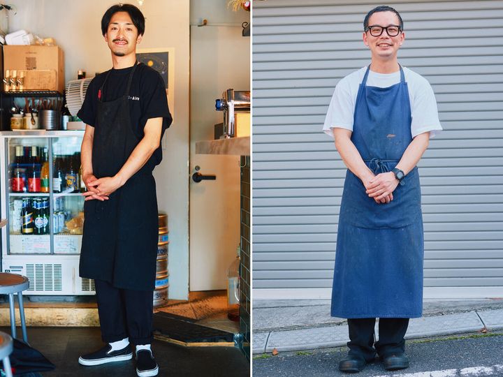 代々木公園『Arbre』の佐藤幹樹シェフ、外苑前『gnudi』の藤生拓実シェフ