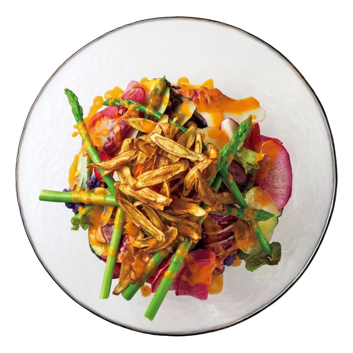 栃木県産 有機野菜のサラダ