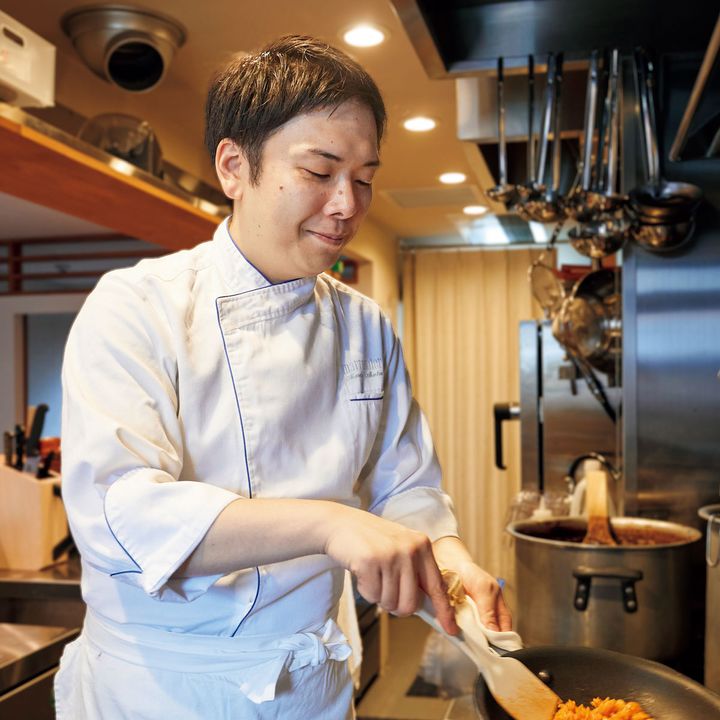 オーナーシェフの阿久津正輝さん