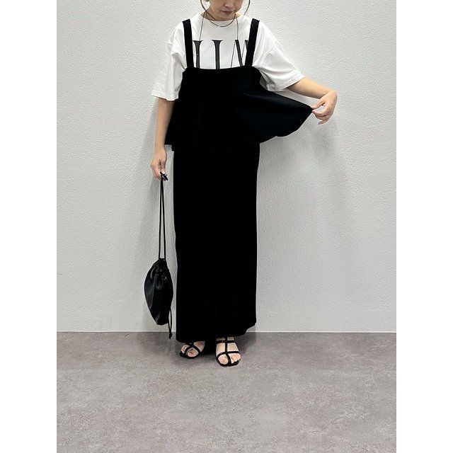 黒スカートコーデ5