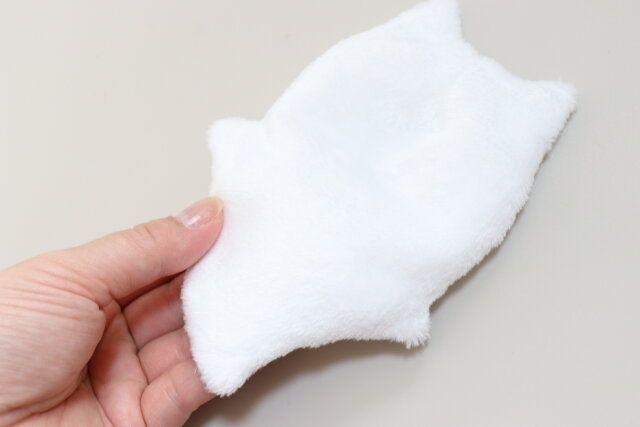 セリアのぬいプラス きぐるみ クリオネは肌触りが良い