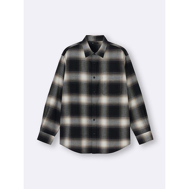 GUのフランネルシャツ