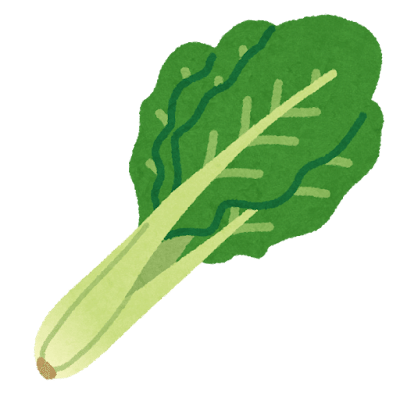 小松菜のイラスト