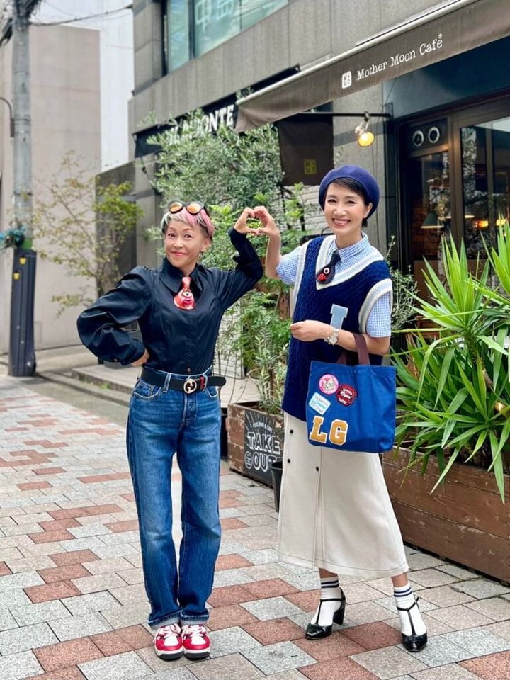 攻めの＂目玉ちゃんQタイ＂を使ったリンクコーデ