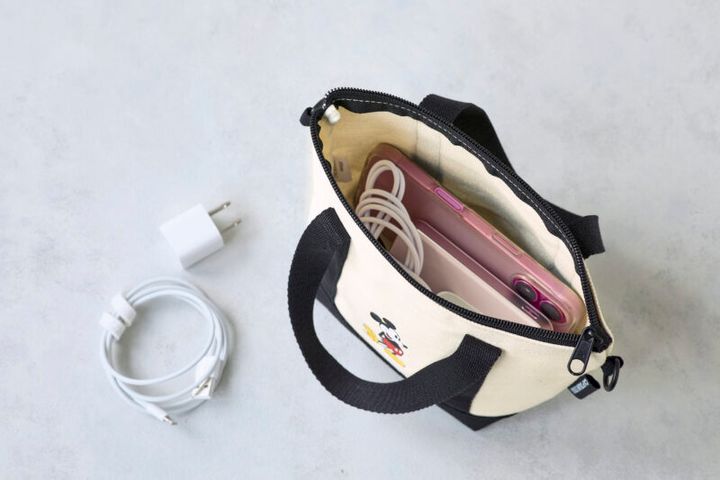 GLOW10月号増刊号付録。キャプテンスタッグ×ミッキートート