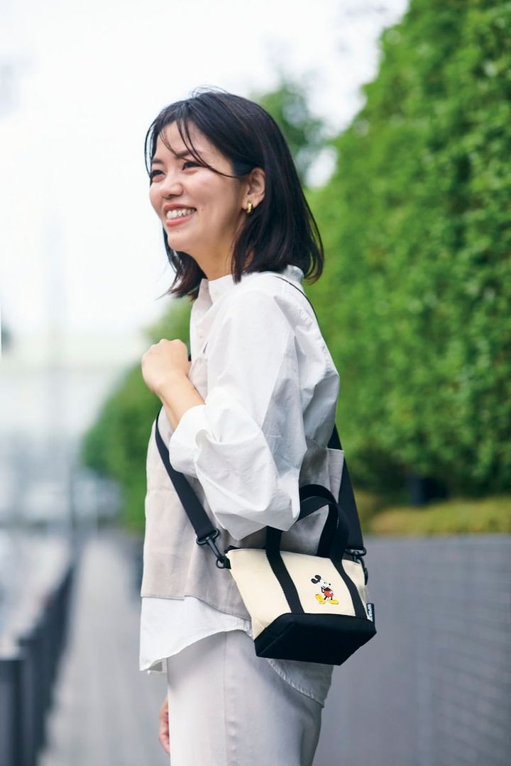 GLOW10月号増刊号付録。キャプテンスタッグ×ミッキートート