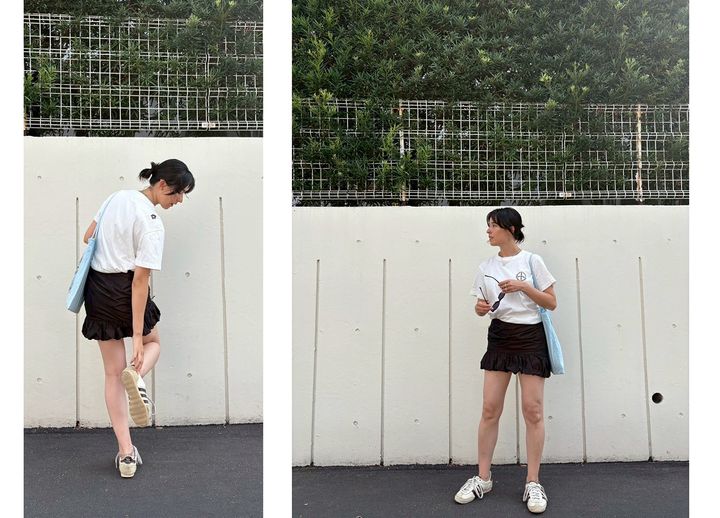 クラシックな名品スニーカーとともに、自由に世界を駆け巡る【FUDGE dig.｜私のスニーカー履歴書：NATANE 】