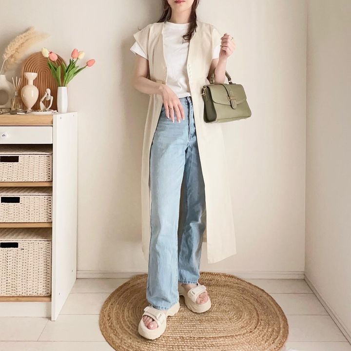 画像: 着方で変化を