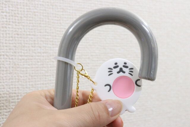 キーチェーン付き傘マーカー海の生きもの 装着