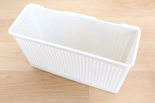 マグネットバスケットMアイボリー デザイン