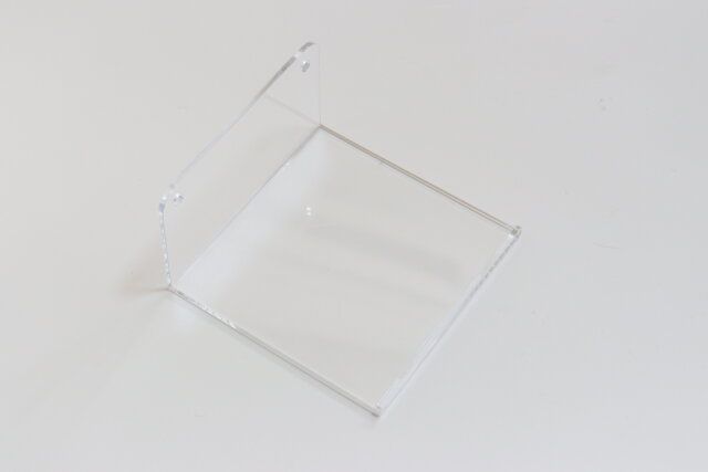 セリアのアクリル壁面ラック スクエア10cm