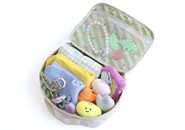 ズートピアニックキルティングポーチ収納力