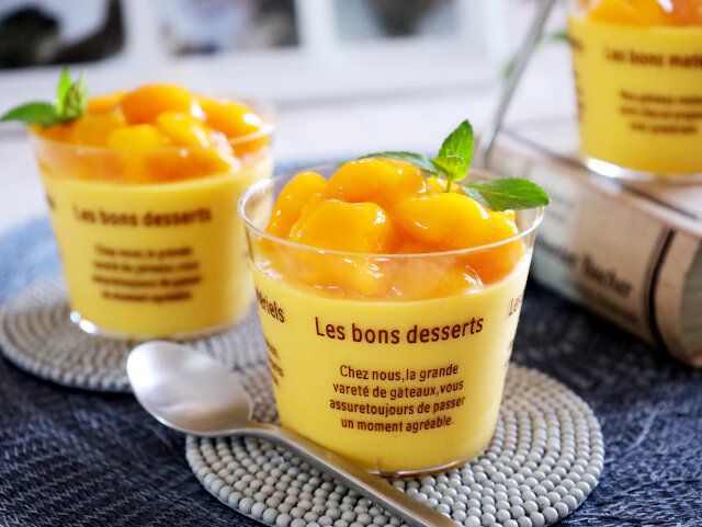 濃厚なめらかマンゴープリン