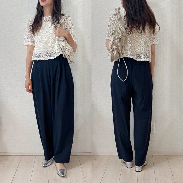 総レーストップスで脱カジュアル