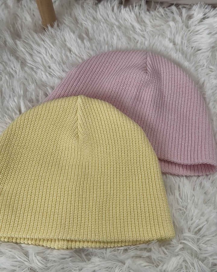 画像: 春夏カラーのビーニー