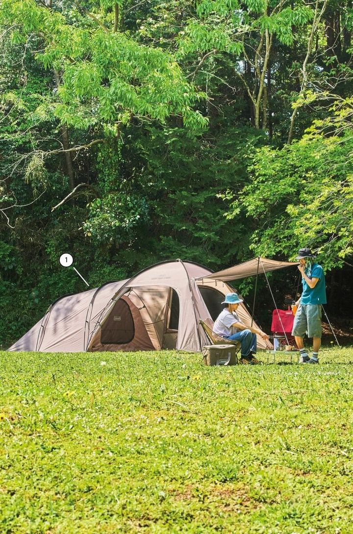 コールマンのルーミーフロント2ルーム(グレージュ)