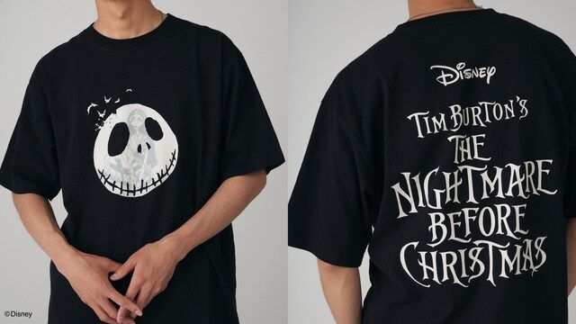 ナイトメアー・ビフォア・クリスマス「Jack Face Tee」 6,490円（税込）