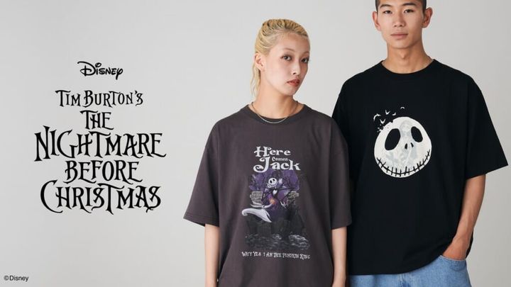 ナイトメアー・ビフォア・クリスマスTシャツコレクション