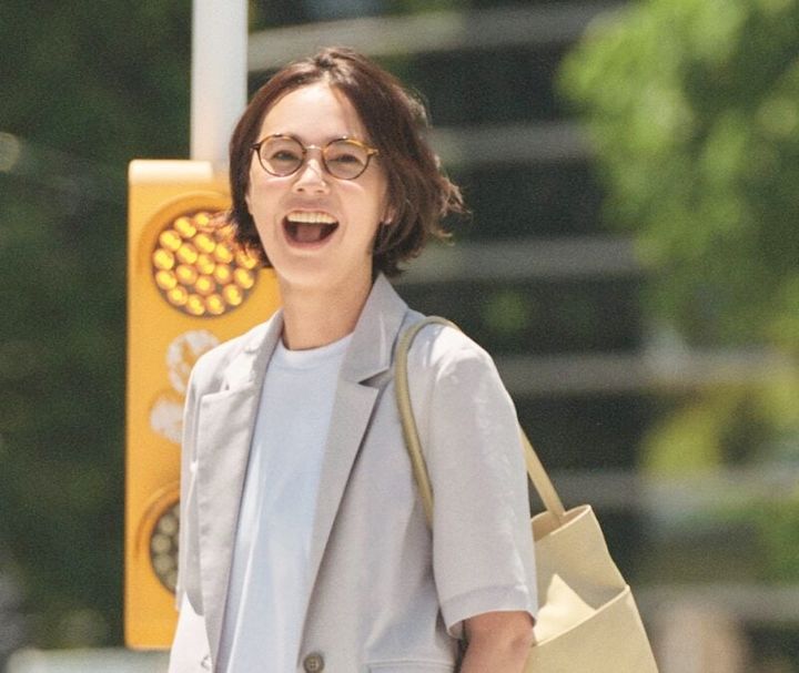 眼鏡4万6200円（プロポ／プロポデザイン）