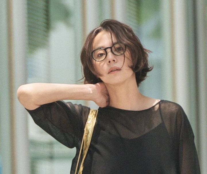 眼鏡4万700円（プロポ／プロポデザイン）